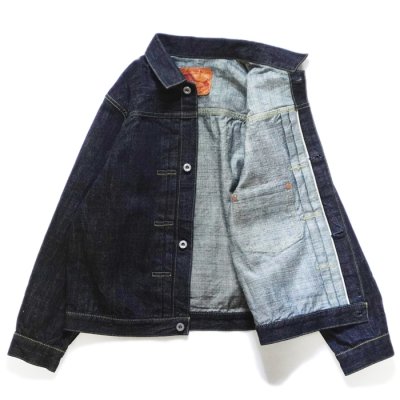 画像3: F.O.B FACTORY（エフオービーファクトリー）WWII DENIM BLOUSE（WWII デニムブラウス）"14oz Selvedge Denim" / Indigo（インディゴ）※One Wash