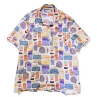 ENGINEERED GARMENTS（エンジニアードガーメンツ）Camp Shirt （キャンプシャツ）"Multi Color Tencel Jamaican" / Multi Color（マルチカラー）