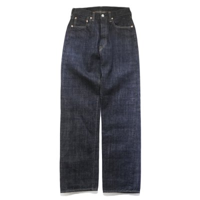 画像1: F.O.B FACTORY（エフオービーファクトリー）WWII SELVEDGE STRAIGHT（WWIIセルヴィッチストレート5P）"14oz Rocky Selvedge Denim" / Indigo（インディゴ）One Wash【裾上げ無料】