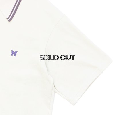 画像4: NEEDLES（ニードルズ）Regular Collar Polo（レギュラーカラーポロ）"Cotton Pique" / Beige（ベージュ）