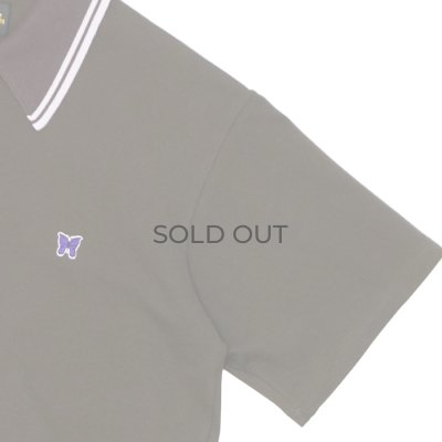 画像4: NEEDLES（ニードルズ）Regular Collar Polo（レギュラーカラーポロ）"Cotton Pique" / Brown（ブラウン）