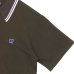 画像4: NEEDLES（ニードルズ）Regular Collar Polo（レギュラーカラーポロ）"Cotton Pique" / Brown（ブラウン） (4)