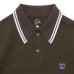 画像3: NEEDLES（ニードルズ）Regular Collar Polo（レギュラーカラーポロ）"Cotton Pique" / Brown（ブラウン） (3)