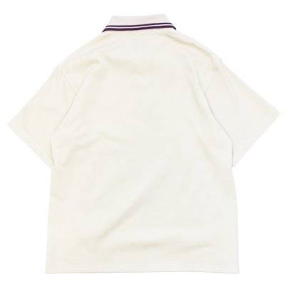 画像2: NEEDLES（ニードルズ）Regular Collar Polo（レギュラーカラーポロ）"Cotton Pique" / Beige（ベージュ）