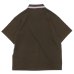 画像2: NEEDLES（ニードルズ）Regular Collar Polo（レギュラーカラーポロ）"Cotton Pique" / Brown（ブラウン） (2)