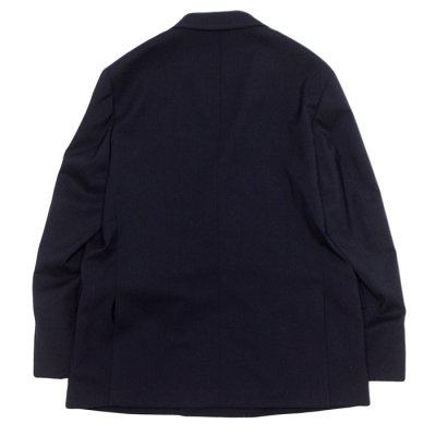 画像2: J.PRESS（J.プレス）4B BAGGY FIT BLAZER（4B バギーフィットブレザー）"T/W STRETCH TROPICAL" / Navy（ネイビー）