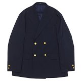 J.PRESS（J.プレス）4B BAGGY FIT BLAZER（4B バギーフィットブレザー）"T/W STRETCH TROPICAL" / Navy（ネイビー）