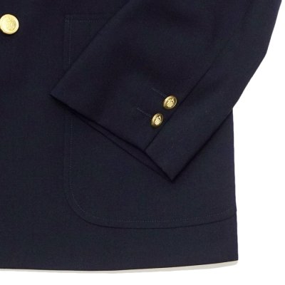 画像6: J.PRESS（J.プレス）4B BAGGY FIT BLAZER（4B バギーフィットブレザー）"T/W STRETCH TROPICAL" / Navy（ネイビー）