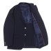 画像3: J.PRESS（J.プレス）3B BAGGY FIT BLAZER（3B バギーフィットブレザー）"T/W STRETCH TROPICAL" / Navy（ネイビー） (3)