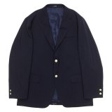 J.PRESS（J.プレス）3B BAGGY FIT BLAZER（3B バギーフィットブレザー）"T/W STRETCH TROPICAL" / Navy（ネイビー）