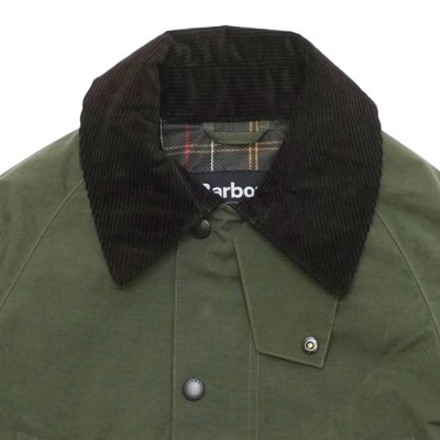 画像4: Barbour（バブァー） BEDALE " Over Size"（ビデイル・オーバーサイズ）"PEACH SKIN" / Sage（セージ）