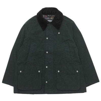 画像1: Barbour（バブァー） BEDALE " Over Size"（ビデイル・オーバーサイズ）"PEACH SKIN" / Black（ブラック）