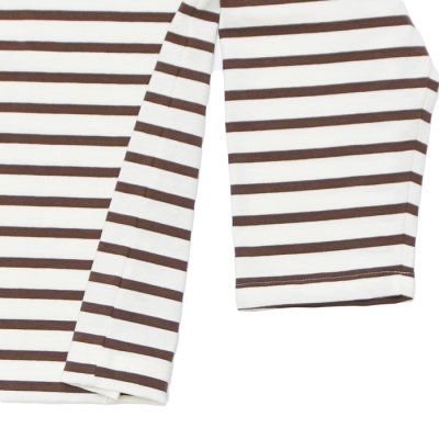 画像5: SAINT JAMES（セントジェームス）MORLAIX LOOSE（モーレ ルーズ）”Men" / ECUME×CAFE（ミルキーホワイト×ブラウン）