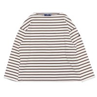 SAINT JAMES（セントジェームス）MORLAIX LOOSE（モーレ ルーズ）”Women" / ECUME×CAFE（ミルキーホワイト×ブラウン）