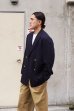 画像9: J.PRESS（J.プレス）4B BAGGY FIT BLAZER（4B バギーフィットブレザー）"T/W STRETCH TROPICAL" / Navy（ネイビー） (9)