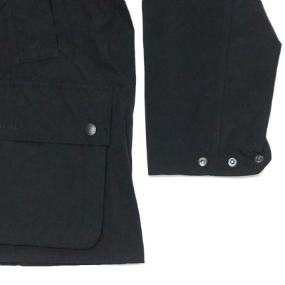 画像7: Barbour（バブァー） BEDALE " Over Size"（ビデイル・オーバーサイズ）"PEACH SKIN" / Black（ブラック）