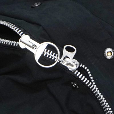 画像8: Barbour（バブァー） BEDALE " Over Size"（ビデイル・オーバーサイズ）"PEACH SKIN" / Black（ブラック）