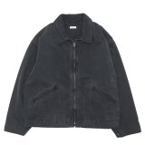alvana（アルヴァナ）Black Twill  Detroit Zip Jacket （ブラックツイルデトロイトジップジャケット）/ Black（ブラック）