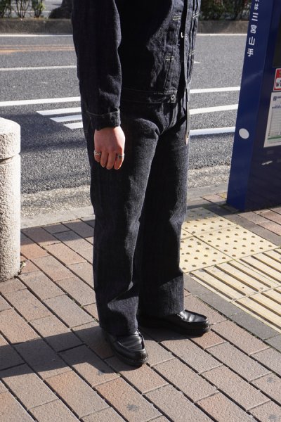 画像8: F.O.B FACTORY（エフオービーファクトリー）WWII SELVEDGE STRAIGHT（WWIIセルヴィッチストレート5P）"14oz Rocky Selvedge Denim" / Indigo（インディゴ）One Wash【裾上げ無料】