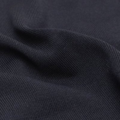 画像6: Yonetomi NEW BASIC（ヨネトミニューベーシック）SILK KNIT POLO（シルクニットポロシャツ）/ Navy（ネイビー）