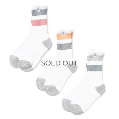 画像3: Robert P.Miller（ロバートPミラー）3P Crew length socks（3ピース クルーレングスソックス）"Women"