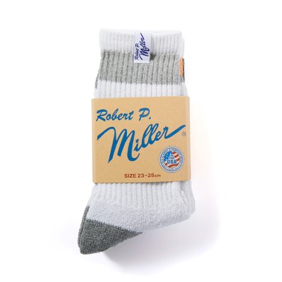 画像1: Robert P.Miller（ロバートPミラー）3P Crew length socks（3ピース クルーレングスソックス）"Women"