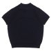 画像2: Yonetomi NEW BASIC（ヨネトミニューベーシック）SILK KNIT POLO（シルクニットポロシャツ）/ Navy（ネイビー） (2)