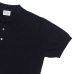 画像4: Yonetomi NEW BASIC（ヨネトミニューベーシック）SILK KNIT POLO（シルクニットポロシャツ）/ Navy（ネイビー） (4)