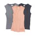 画像1: Robert P.Miller（ロバートPミラー）Panel-rib C/N Tanktop（パネルリブクルーネックタンクトップ）"Women"  / 3Colors（全3色展開） (1)