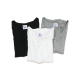 Robert P.Miller（ロバートPミラー）Panel-rib Tanktop（パネルリブタンクトップ）"Women"  / 3Colors（全3色展開）