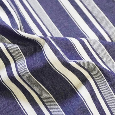 画像6: *A VONTADE（アボンタージ）Gardener Apron Shirts（ガーデナーエプロンシャツ）"Organic Cotton" / Navy Multi Stripe（ネイビーマルチストライプ）