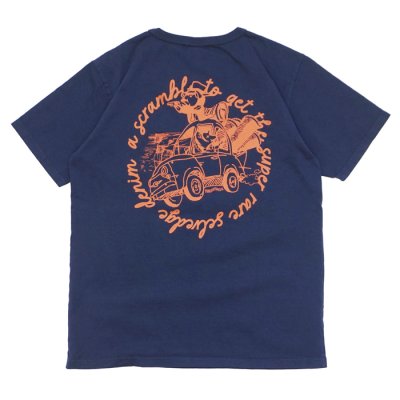 画像5: STUDIO D'ARTISAN（ステュディオ・ダ・ルチザン）USAコットンプリントＴシャツ / White（ホワイト）・Navy（ネイビー）