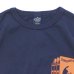 画像6: STUDIO D'ARTISAN（ステュディオ・ダ・ルチザン）USAコットンプリントＴシャツ / White（ホワイト）・Navy（ネイビー） (6)