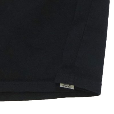 画像8: STUDIO D'ARTISAN（ステュディオ・ダ・ルチザン）USAコットンプリントＴシャツ / White（ホワイト）・Black（ブラック）