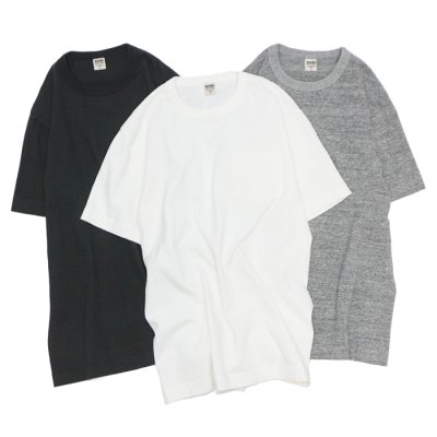 画像1: BARNS OUTFITTERS (バーンズアウトフィッターズ) TSURI-AMI SS Crew Pocket Tee （吊り編みショートスリーブクルーポケットTシャツ）/ 3Color