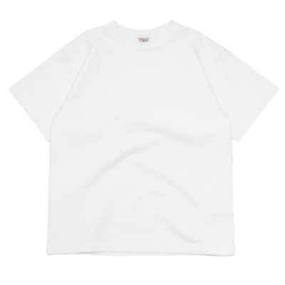 画像2: FilMelange（フィルメランジェ）ALDERSON（アルダーソン）"エアスピン天竺" / White（ホワイト）・Ash Blue（アッシュブルー）