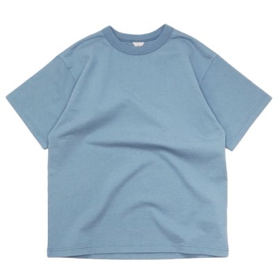 画像3: FilMelange（フィルメランジェ）ALDERSON（アルダーソン）"エアスピン天竺" / White（ホワイト）・Ash Blue（アッシュブルー）