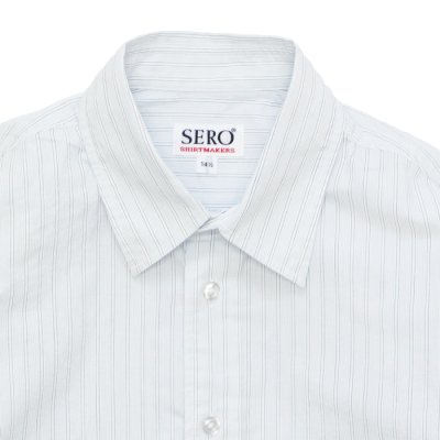 画像3: SERO（セロ）Regular Colar Shirt （レギュラーカラーシャツ）"CORD BOIL" / Blue（ブルー）