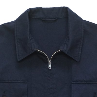 画像4: KAPTAIN SUNSHINE（キャプテンサンシャイン）Navy Zip Jacket（ネイビージップジャケット）/ Navy（ネイビー）