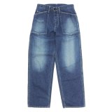 *A VONTADE（アボンタージ）Mil.Denim Trousers（ミルデニムトラウザーズ）”Vintage Washed" / Indigo（インディゴ）【裾上げ無料】