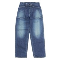 *A VONTADE（アボンタージ）Mil.Denim Trousers（ミルデニムトラウザーズ）”Vintage Washed" / Indigo（インディゴ）【裾上げ無料】