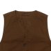 画像4: *A VONTADE（アボンタージ）Utility Vest（ユーティリティベスト）"Cotton Hemp Duck" / Brown（ブラウン） (4)