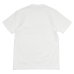 画像3: BARNS OUTFITTERS (バーンズアウトフィッターズ) "STANDARD" TSURI-AMI Crew Print T-Shirt (吊り編みクループリントTシャツ) / White（ホワイト）・Grey (グレー) (3)