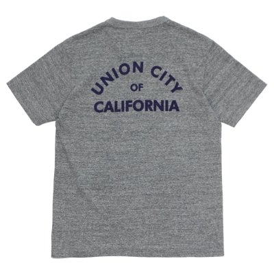 画像5: BARNS OUTFITTERS (バーンズアウトフィッターズ) "STANDARD" TSURI-AMI Crew Print T-Shirt (吊り編みクループリントTシャツ) / White（ホワイト）・Grey (グレー)