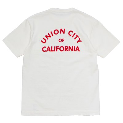 画像3: BARNS OUTFITTERS (バーンズアウトフィッターズ) "STANDARD" TSURI-AMI Crew Print T-Shirt (吊り編みクループリントTシャツ) / White（ホワイト）・Grey (グレー)