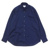SERO（セロ）Regular Colar Shirt （レギュラーカラーシャツ）"COTTON LAWN" / Navy（ブルー）