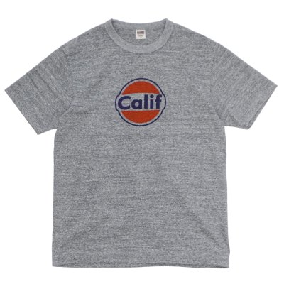 画像4: BARNS OUTFITTERS (バーンズアウトフィッターズ) "STANDARD" TSURI-AMI Crew Print T-Shirt (吊り編みクループリントTシャツ) / White（ホワイト）・Grey (グレー)