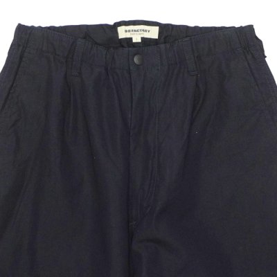 画像4: F.O.B FACTORY（エフオービーファクトリー）ID NYLON TUCK PANTS（インディゴナイロンタックパンツ）/ Indigo（インディゴ）