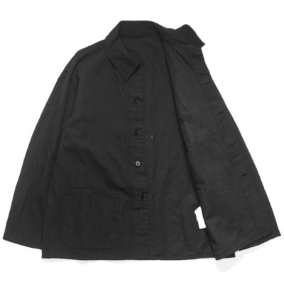 画像3: KAPTAIN SUNSHINE（キャプテンサンシャイン）Gaba.Work Shirt Jacket（ギャバワークシャツジャケット）/ Black（ブラック）