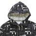画像3: ENGINEERED GARMENTS（エンジニアードガーメンツ）Cagoule Shirt （カグールシャツ）"Cotton Tile Print Canvas" / Black（ブラック） (3)